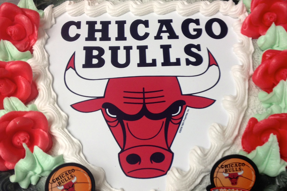 Chicago Bulls cake