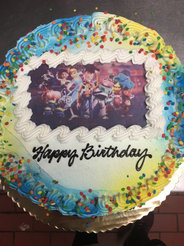 Toy Story birthday cake