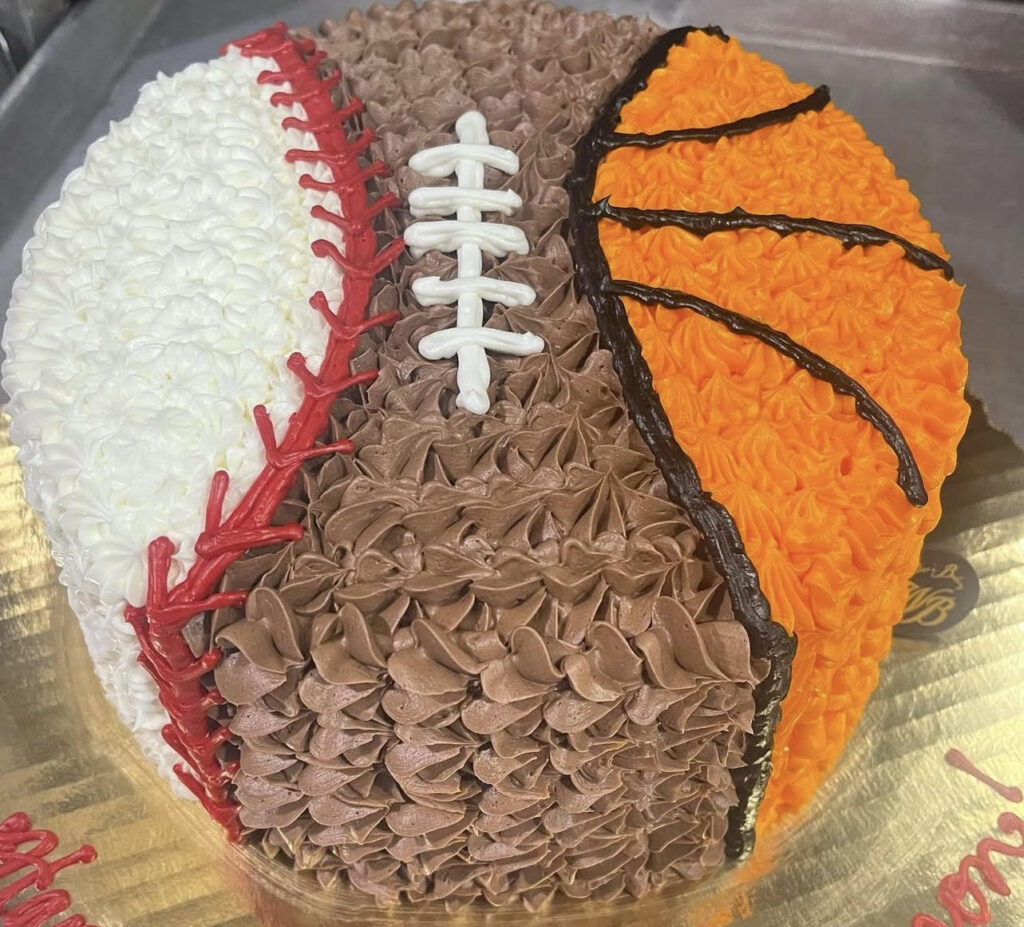 Sports cake